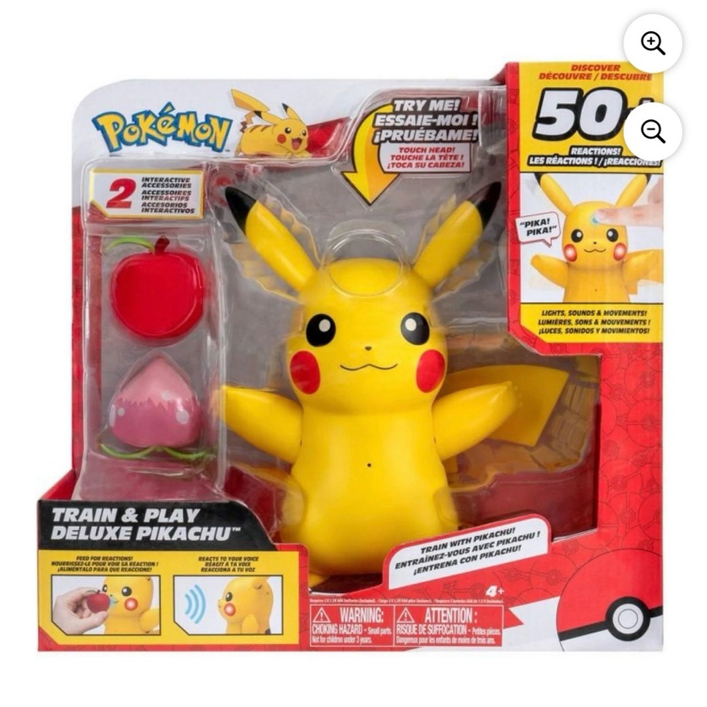 Train and Play Deluxe Pikachu